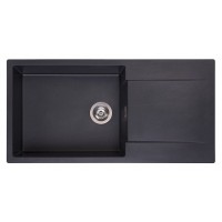 Гранітна мийка REGINOX AMSTERDAM 540 Black silvery-14