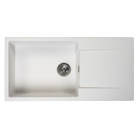 Гранітна мийка REGINOX AMSTERDAM 540 Pure white-11