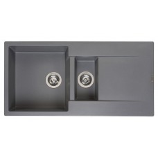 Гранітна мийка REGINOX AMSTERDAM 15 Grey silvery-13