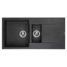 Гранітна мийка REGINOX AMSTERDAM 15 Black silvery-14