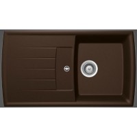 Гранітна мийка Schock Lotus D100 chocolate 86