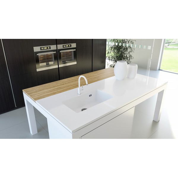 Змішувач кухонний SCHOCK Plutos moonstone 22