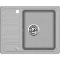 Гранітна мийка AQUASanita Nota SQ102 аргент