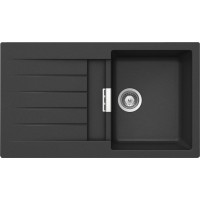 Гранітна мийка Schock Primus D100 Nero-13