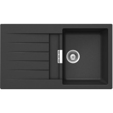 Гранітна мийка Schock Primus D100 Nero-13