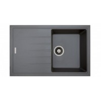 Гранітна мийка Fabiano Classic 78x50 Titanium