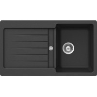 Гранітна мийка Schock Typos D100 Nero-13