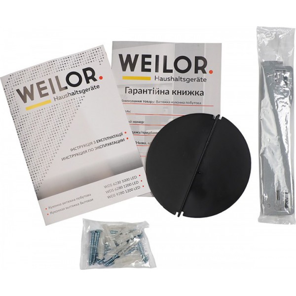 Витяжка WEILOR WDS 6230 BL 1000 LED