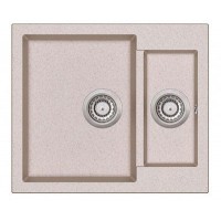 Гранітна мийка AQUASanita TESA SQT150W бежевий 110