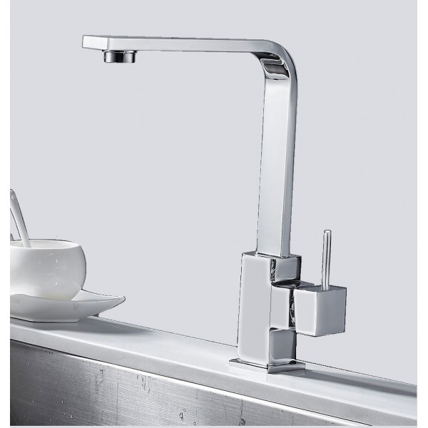Кухонний змішувач Fabiano FKM 52 SS Alpine White