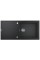 Гранітна мийка Grohe 1000х500 Granite Black