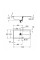 Гранітна мийка Grohe 1000х500 Granite Black