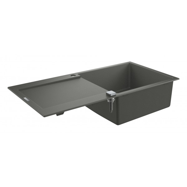 Гранітна мийка Grohe 1000х500 Granite Grey