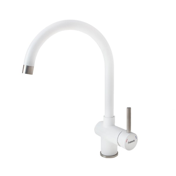 Кухонний змішувач Fabiano FKM 39 SS Alpine White