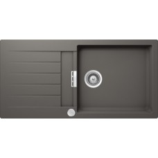 Гранітна мийка Schock Signus D100 L Silverstone