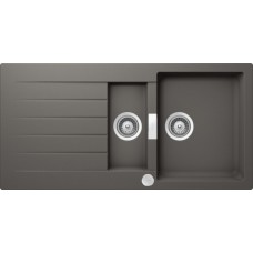Гранітна мийка Schock Signus D150 Silverstone