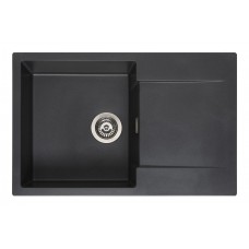 Гранітна мийка REGINOX AMSTERDAM 78 Black silvery-14