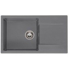 Гранітна мийка REGINOX AMSTERDAM 43 Grey silvery-13
