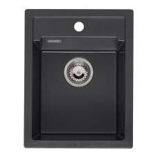Гранітна мийка REGINOX AMSTERDAM 34 BLACK SILVERY
