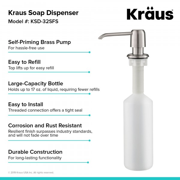 Дозатор Kraus KSD-32SFS