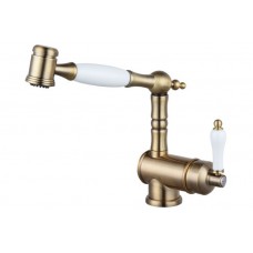 Кухонний змішувач Fabiano FKM 67P SS Brass Antique