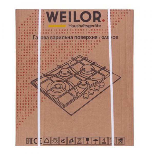 Варильна поверхня WEILOR GG W614 BL