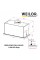 Витяжка WEILOR PBSR 62302 FULL GLASS FBL 1100 LED