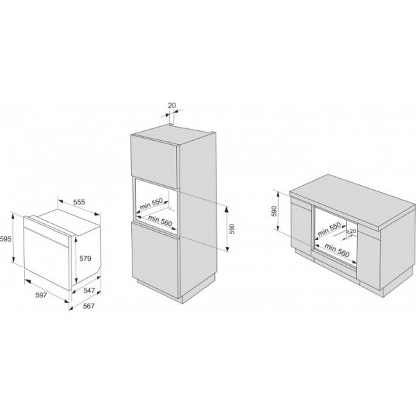 Духова шафа GORENJE BO 76 SYB