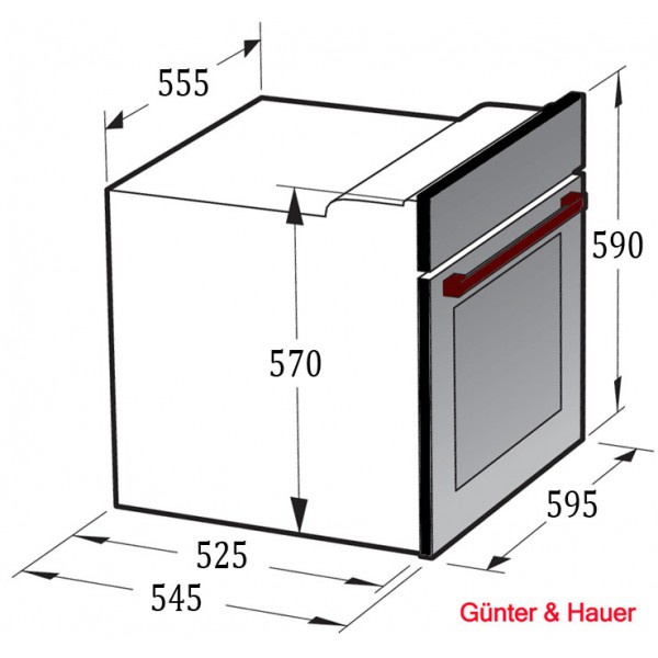 Духова шафа Gunter & Hauer EOM 557 BTEL