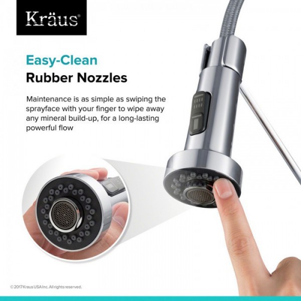Кухонний змішувач Kraus KPF-1610MB