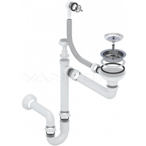 Кухонна мийка VANKOR Vena VMR 01.48 Terra