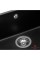 Кухонна мийка GRANADO Under top Max Black shine