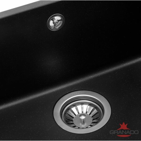 Кухонна мийка GRANADO Under top Max Black shine