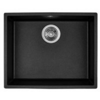 Кухонна мийка GRANADO Under top Max Black shine