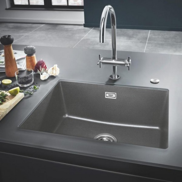Гранітна мийка Grohe 400 х 500 Granite Grey 31650AT0