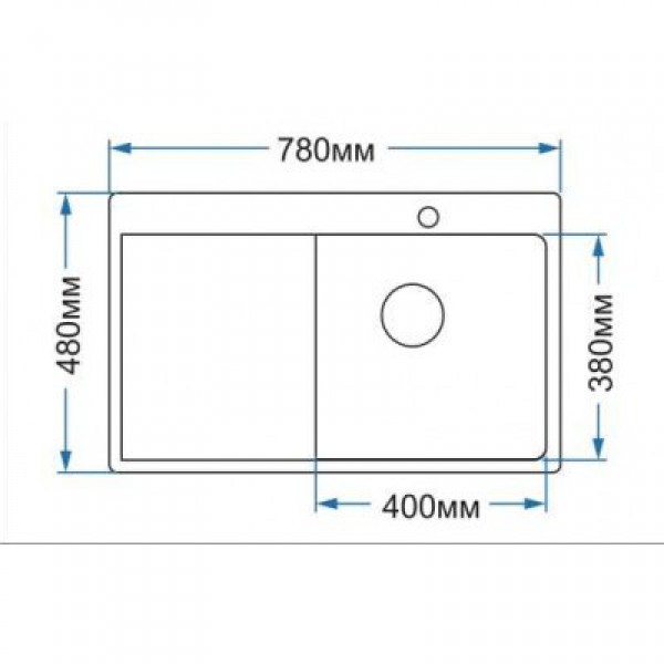 Кухонна мийка Asil AS 3071-L