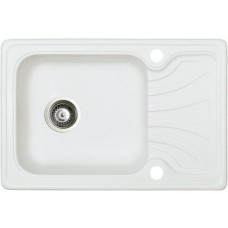 Гранітна мийка Marmorin Dato 650х440 white 06