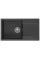 Гранітна мийка REGINOX AMSTERDAM 43 Black Silvery