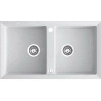 Гранітна мийка Marmorin Cire 87х50  white 06