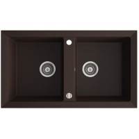 Гранітна мийка Marmorin Cire 87х50  brown 04