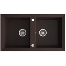 Гранітна мийка Marmorin Cire 87х50  brown 04