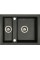 Гранітна мийка Marmorin Cire 630х500 black 02