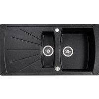 Гранітна мийка Marmorin Fenco 97x51 black 02