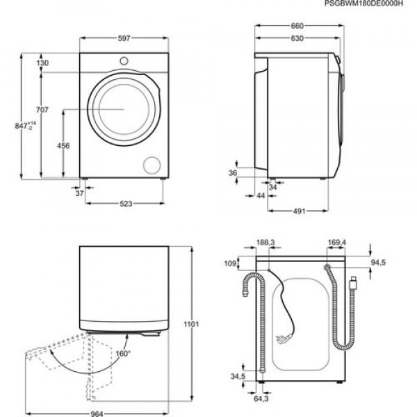Пральна машина Electrolux EW6F348SAU