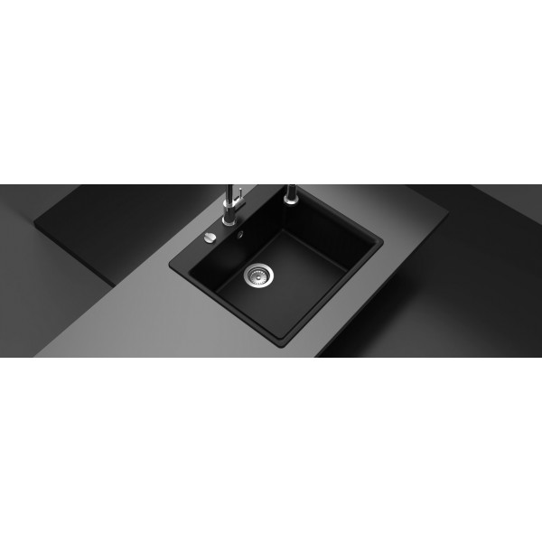 Гранітна мийка Schock GEMO N-100 Onyx