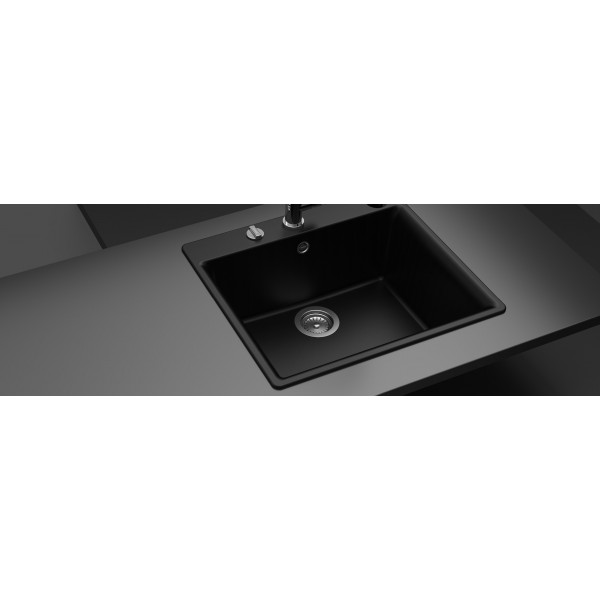 Гранітна мийка Schock GEMO N-100 Onyx