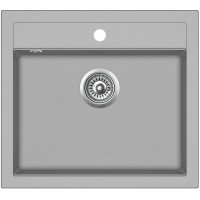 Гранітна мийка AQUASanita QUADRO SQQ100 аргент