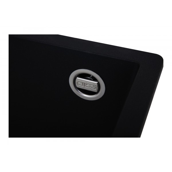 Гранітна мийка Elleci Q 105 under top BLACK K86