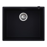 Гранітна мийка Elleci Q 105 under top BLACK K86