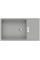 Гранітна мийка Fabiano Cubix 86x50 XL Grey Metallic